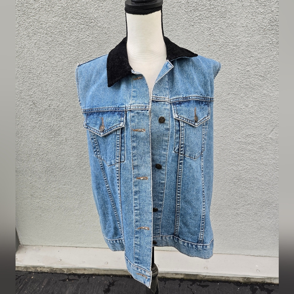 Denim vest